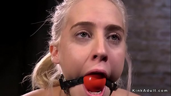 Blonde Cadence Lux Ass Whipped In Rope Suspension