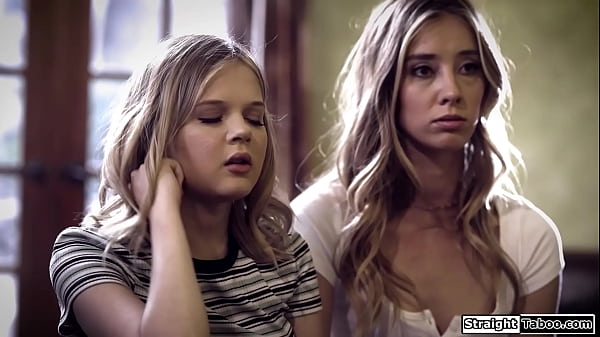 College Counselor Thinks Theres Some Sexual Tension Between These Teens And Suggest They Lick Ifo Him The Small Tits Blondes Suck Off The Pervs Cock