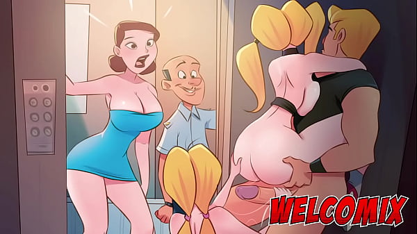 Crash In The Elevator Porn Cartoons