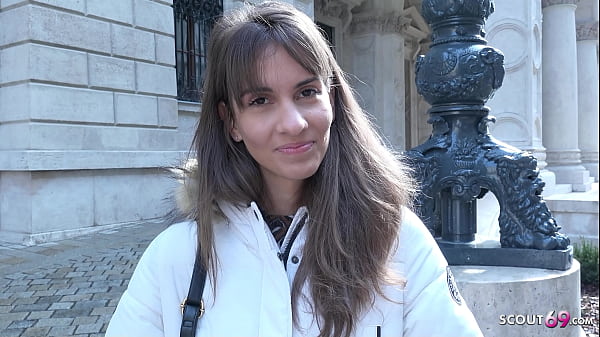 German Scout Small Tits College Girl Talk To Porn Sex At Model Job