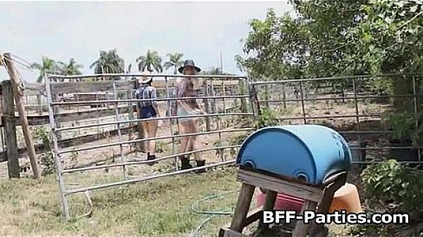 Brittany Sharing Cock With Sexy Cowgirls