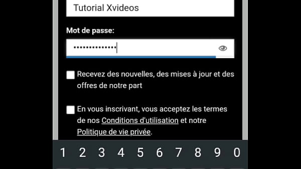 Creation Dun Compte