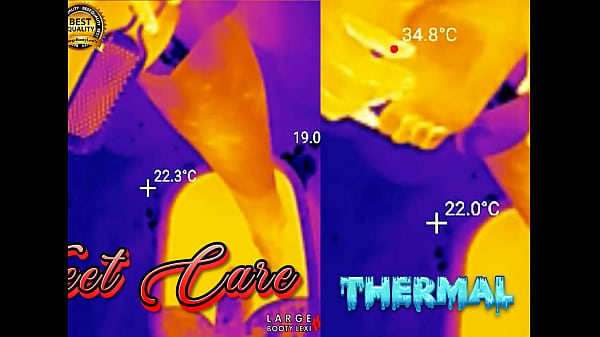 Feet Soles Get Ground Buffed And Lubed Until Theyre Glossy Fuckable Thermal Pov 4K Landscape