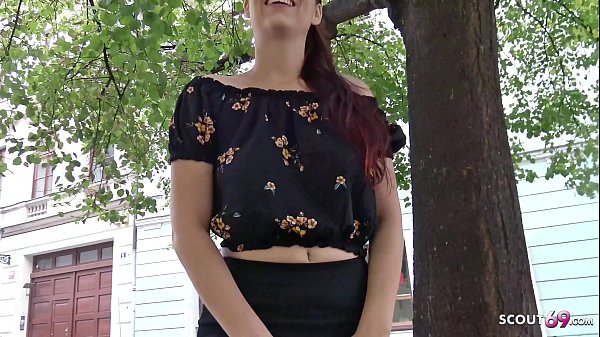 German Scout Red Hair Big Naturally Tits Female Talk To Sex At Fake Model Job