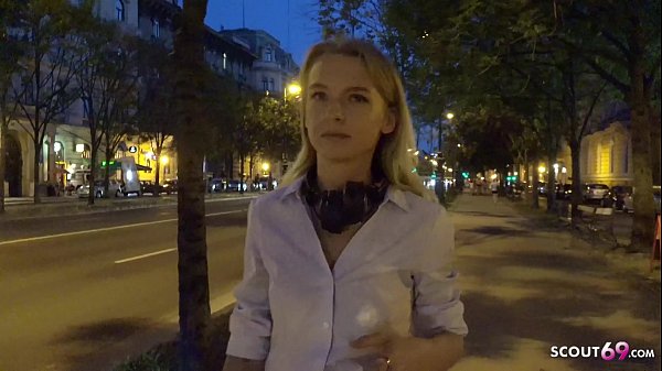 German Scout Skinny Young Girl Talk To Fuck At Real Street Casting For Cash