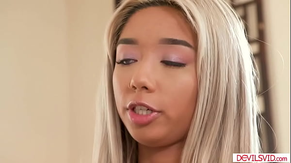 An Asian Teen Seduces Her Neighbor By Stripping In Front Of Him She Blowjobs His Big Cock Then The Old Man Licks And Fucks Her Petite Pussy