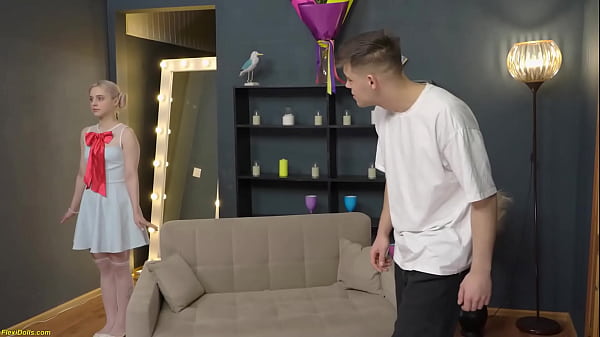 Beauty Blonde Real Flexible Contortion Teen Doll Gets Extreme Deep Ass Fucked In Crazy Flexible Sex Positions