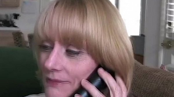 Blonde Granny Stepmom Sucking Dick