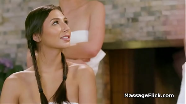 Crazy Hot Masseuses Milking Clients Hard Dick