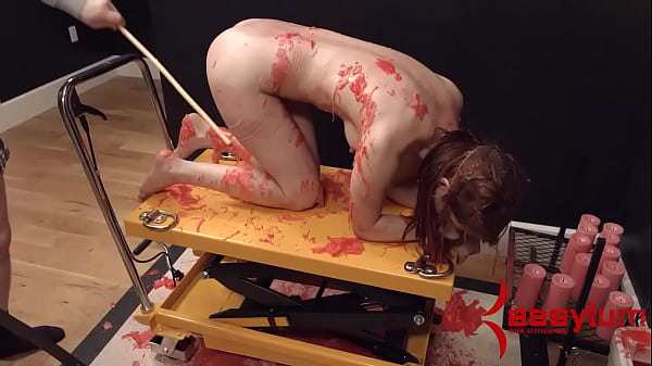 Cum Hungry Waxed And Flogged Bdsm Anal Teen Getting Ass Fucked While Dom Drips