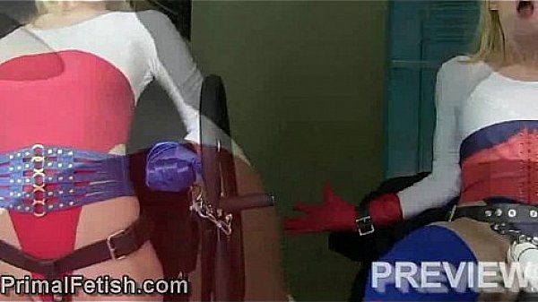 Hot Blonde Supervillains Taken Down