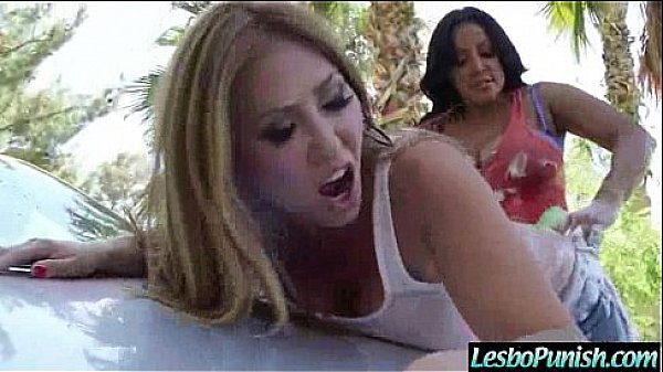 Hot Lesbo Girl Get A Hard Punishment From Mean Lez Clip 25