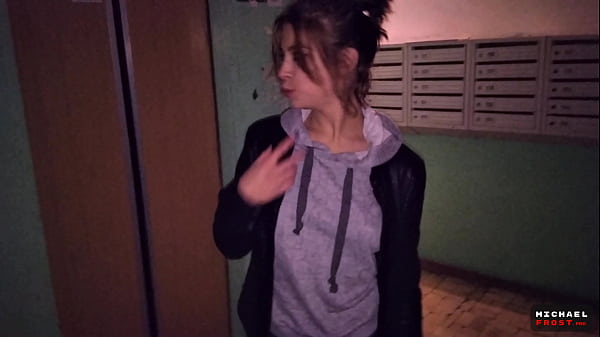 Risky Russian Fast Sex In Public Panty Cum Walk