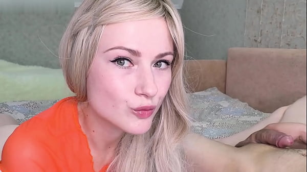 Sexy Girlfriend Blowjob Dick And Licking Balls After Work Cum Swallow