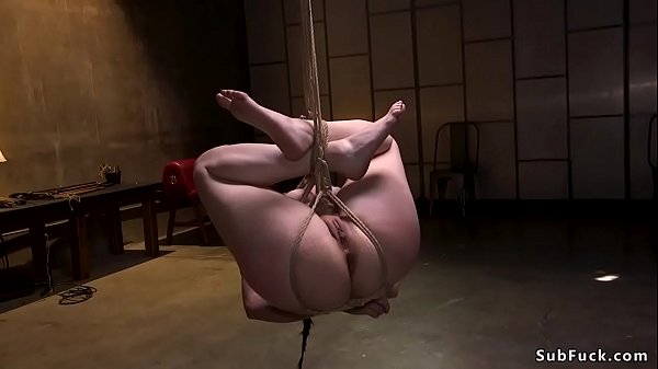 Shaved Pussy Brunette Slave Casey Calvert With Big Ass In Different Bruat Rop Bondages Gets Ass Whipped And Caned