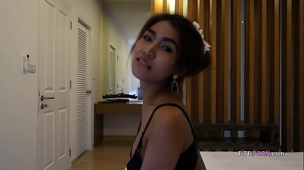 Skinny Thai Chick With Huge Natural Boobs