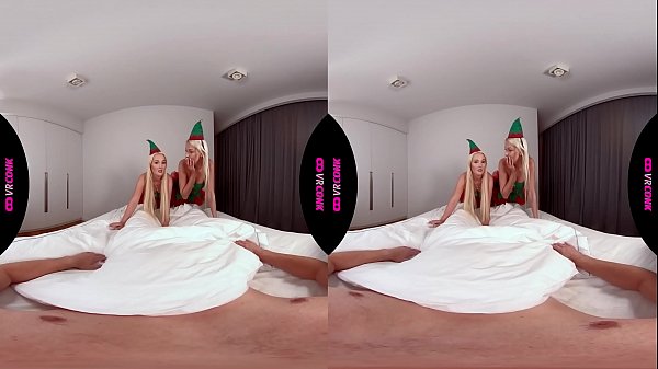 Vrconk Ffm Threesome With Two Hot Blonde Elves